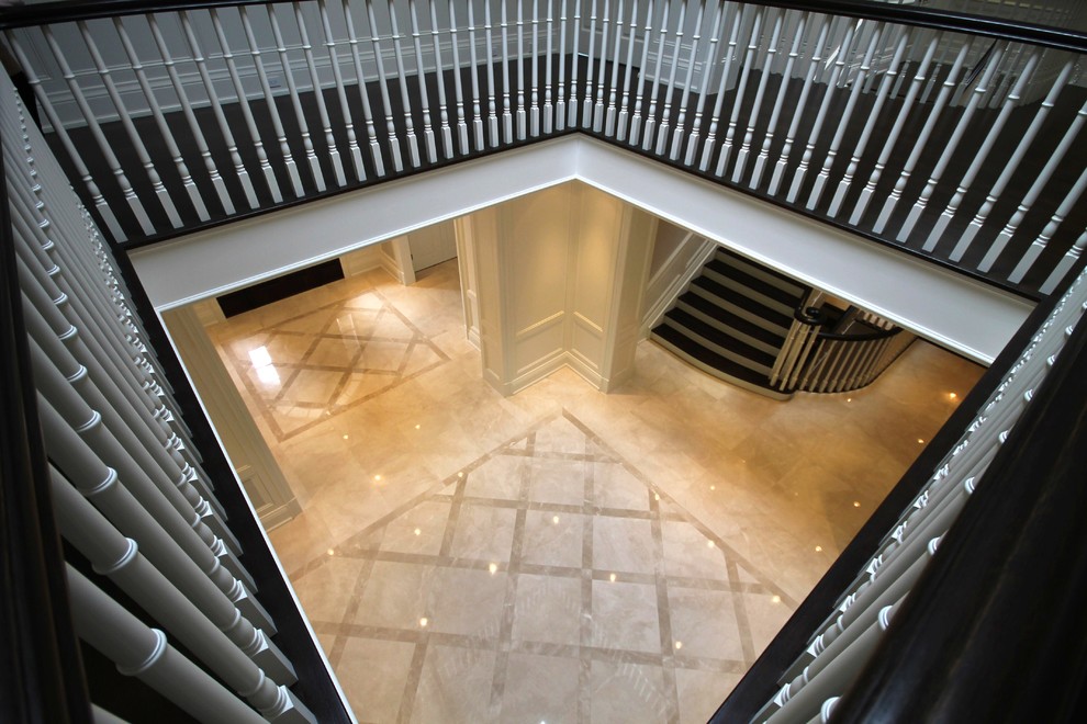 Contemporary Hall Foyer Contemporary Corridor Toronto By