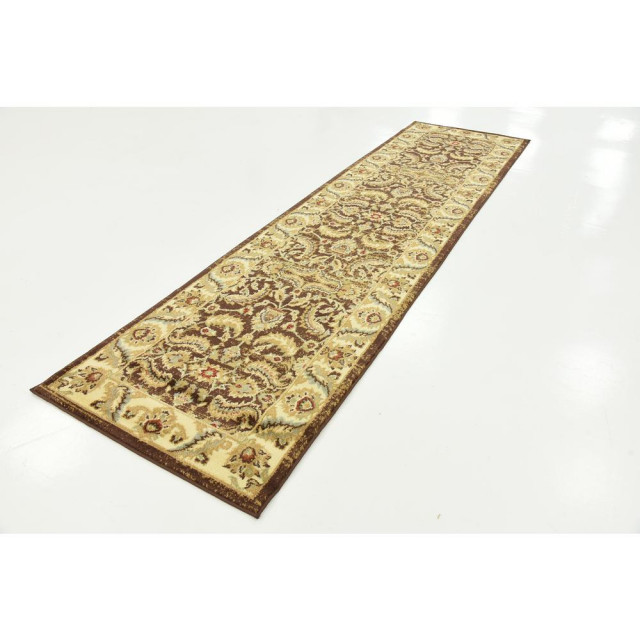 Unique Loom Hickory Voyage Rug, 2'7x10' Traditional Area Rugs by