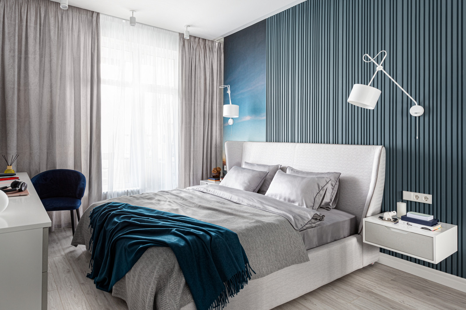 Квартира 75 кв.м. ЖК "Аватар" Реализованный проект