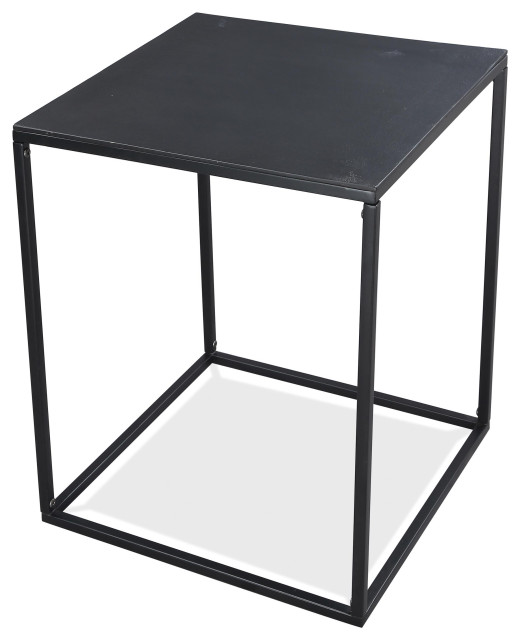 Riverside Furniture Declan Round Side Table Industrial Side Tables