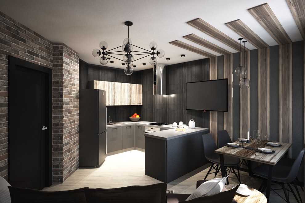 Квартира в стиле лофт