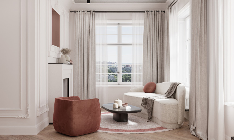 Квартира в стиле неоклассицизм