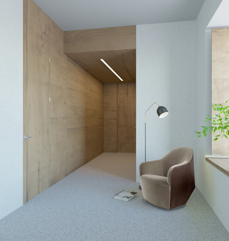 Проект квартиры в стиле минимализм в Малом Кисловском переулке