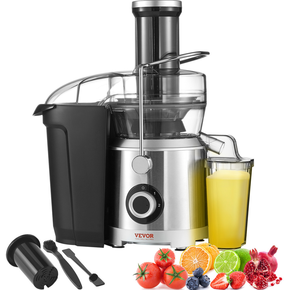 VEVOR Centrifugal Juicer Machine Fruits Vegetables Juice Extractor
