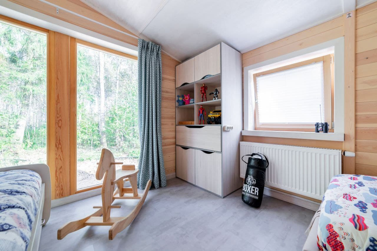 Детская комната с мебелью для двоих детей