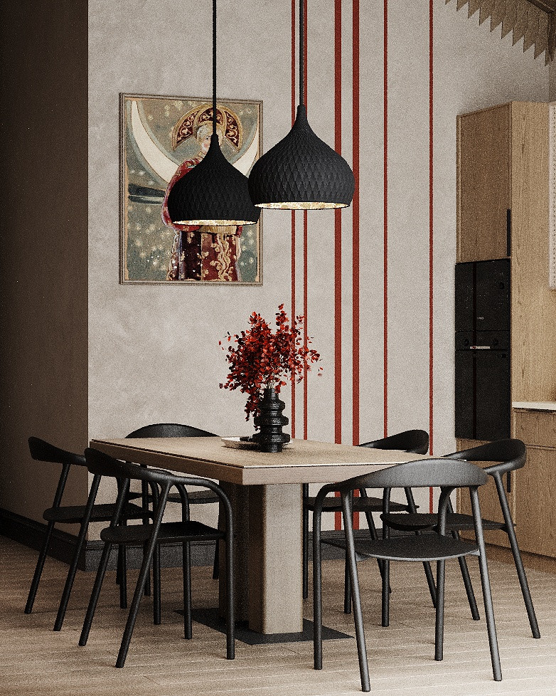 Загородный дом в русском стиле