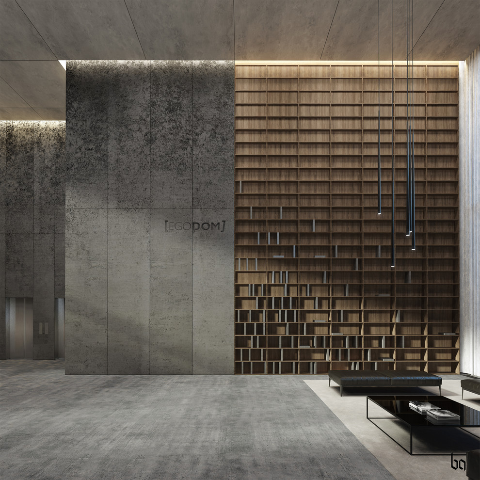 Дизайн-проект интерьеров вестибюлей в ЖК "EGODOM"