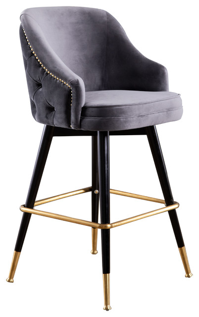 plush bar stools with backs