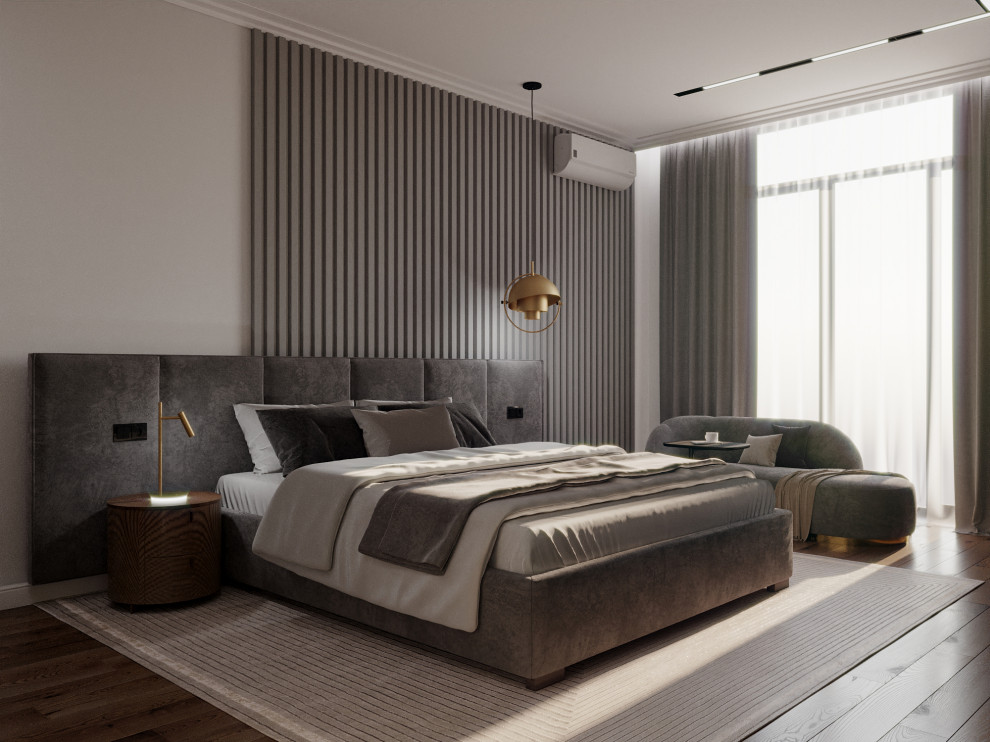 Современный интерьер с характером в жк "Royal park"