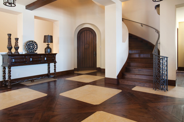 Parquet mediterran-treppen