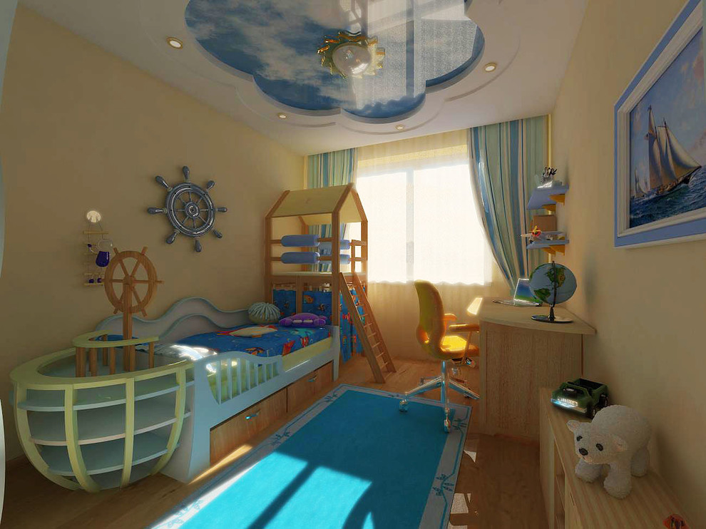 Дизайн детской комнаты для мальчика