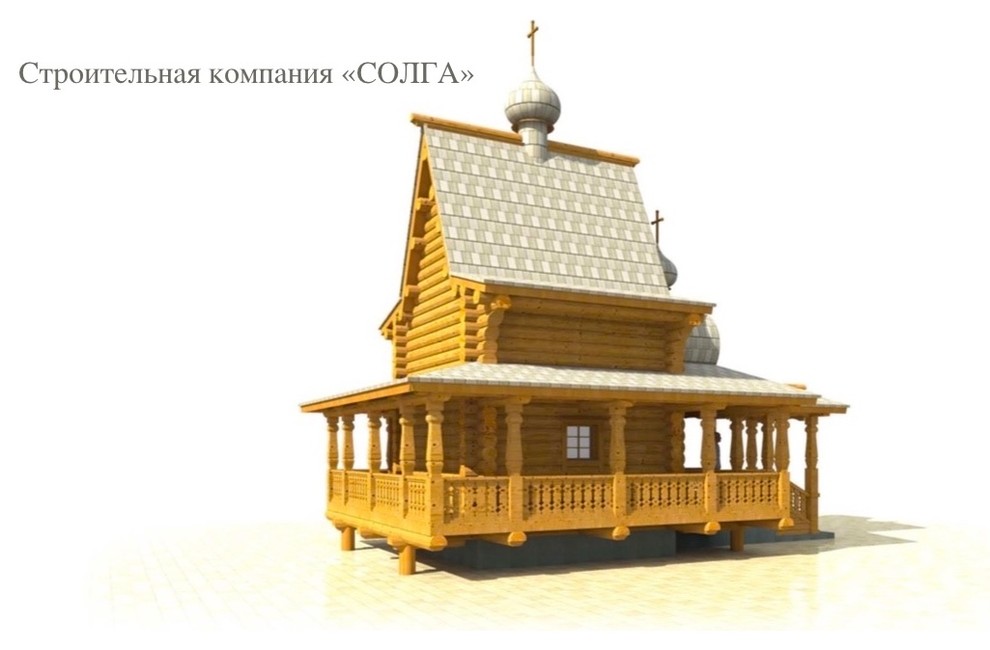 Проект деревянной часовни РХ- 9