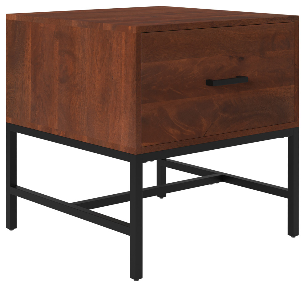 Eden Night Stand Table Transitional Nightstands And Bedside Tables by Madeleine Home Inc