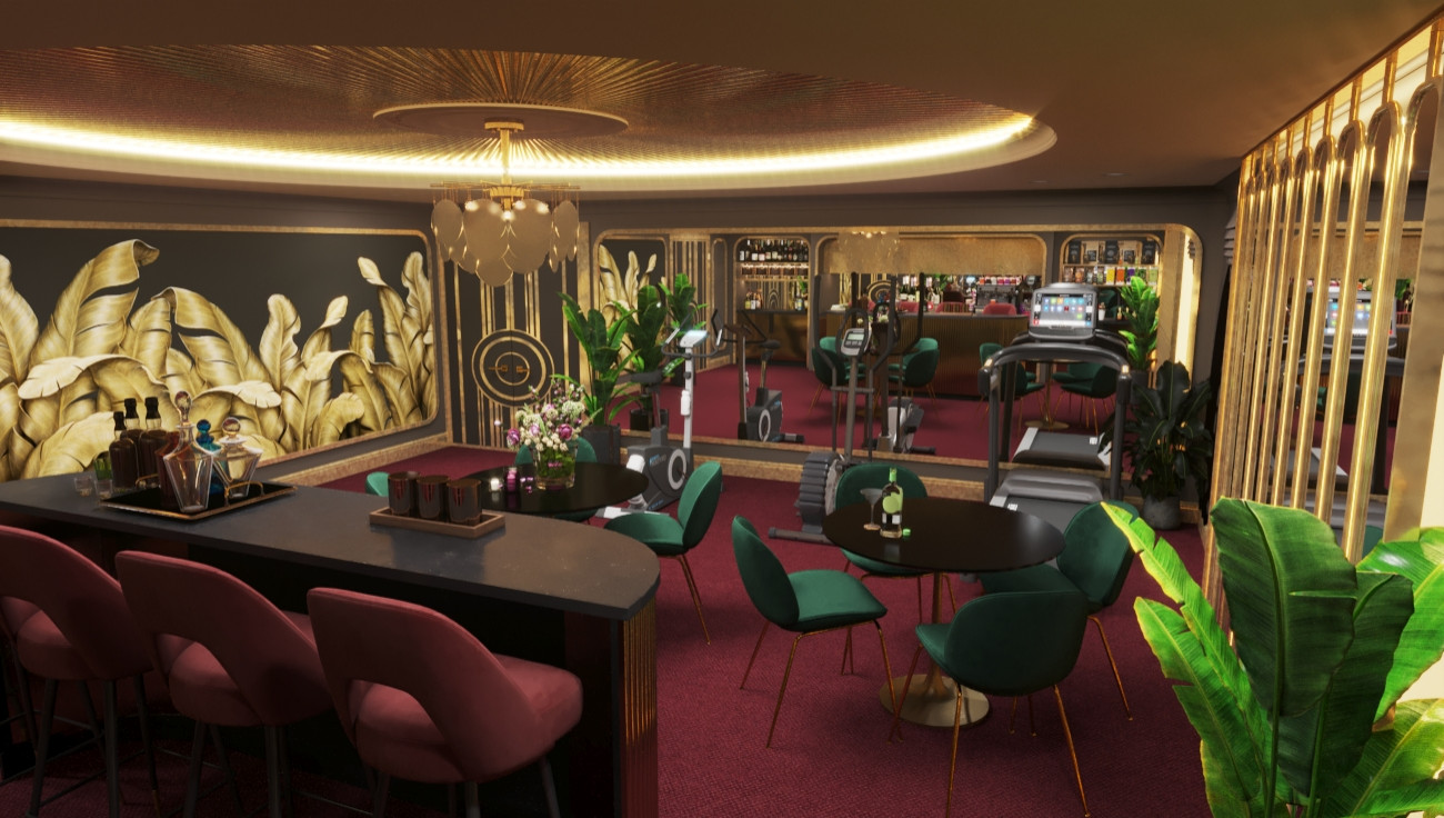 Развлекательный комплекс в доме