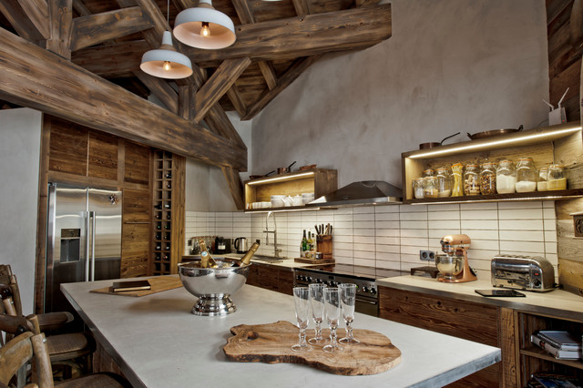 Alpine Technology rustic-kitchen