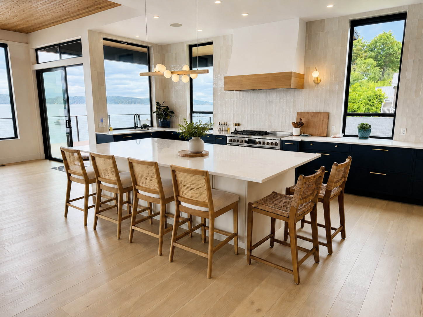 Modern Coastal Kitchen