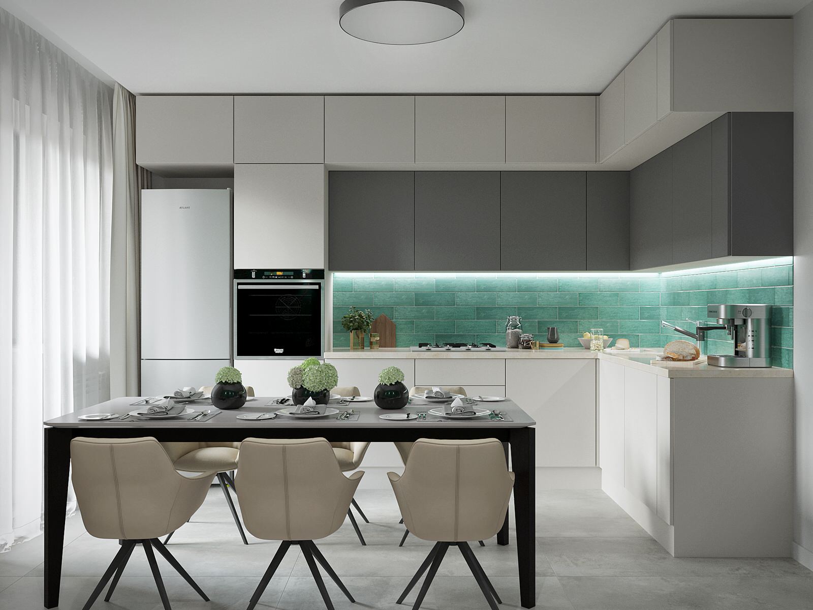 яркая квартира