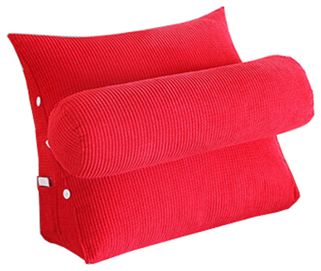 triangle back pillow