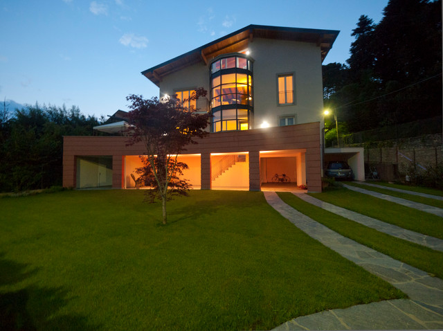 Plain garden project contemporary-fasad