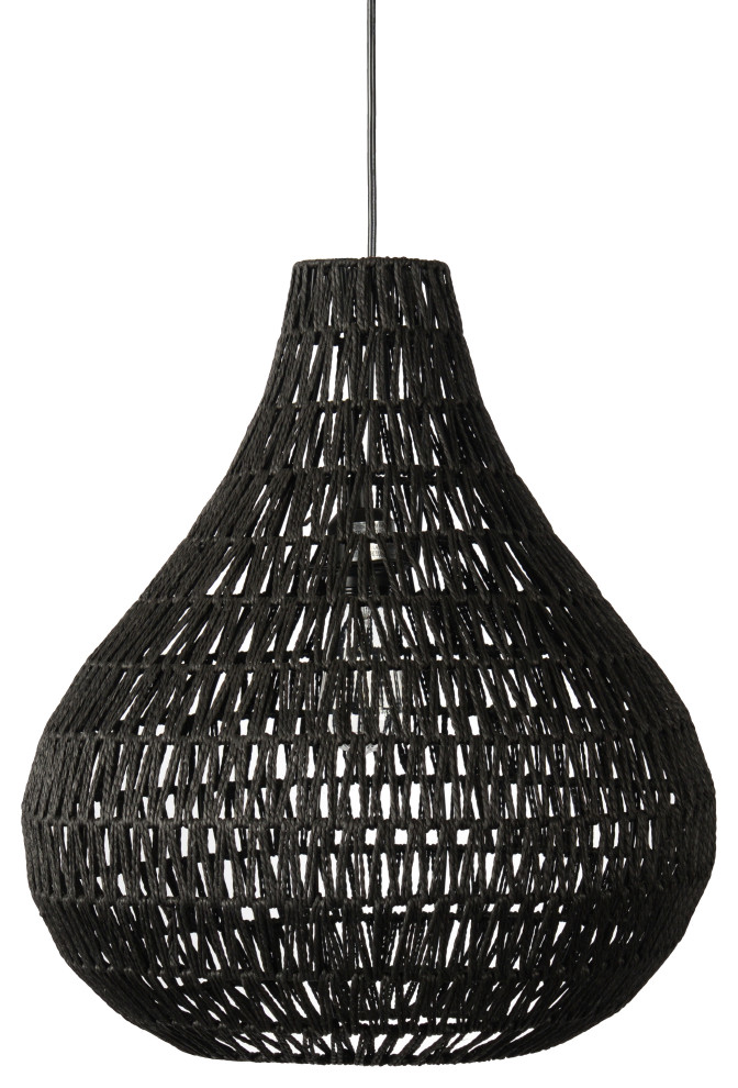 Quaid 1Light Woven Pendant By Kosas Home Beach Style Pendant