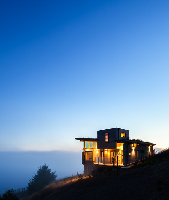 pool house contemporary-exterior