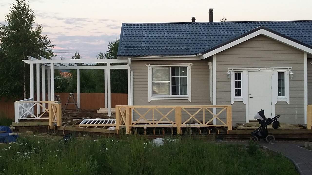 Каркасный дом в Лобне