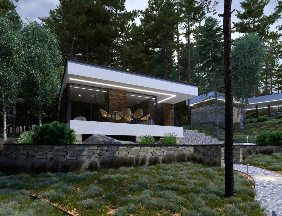 Проект дома в пос. «Зеленая роща» Ленинградской области