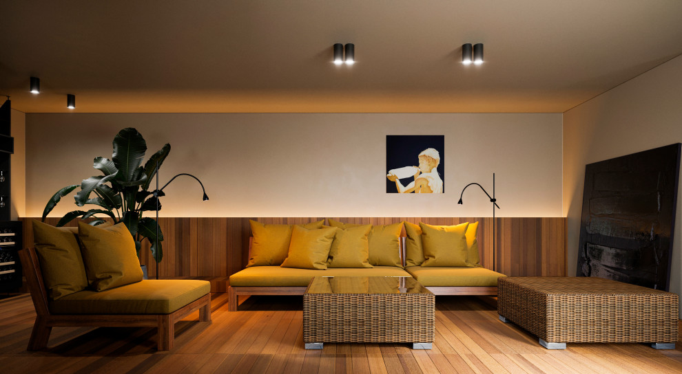 Лаундж-зона в бане