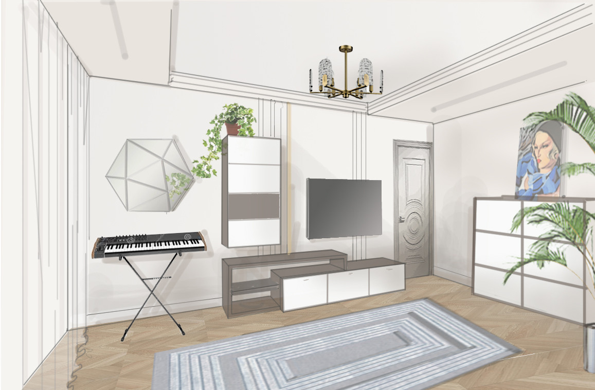 Трехкомнатная квартира на ул. Державина