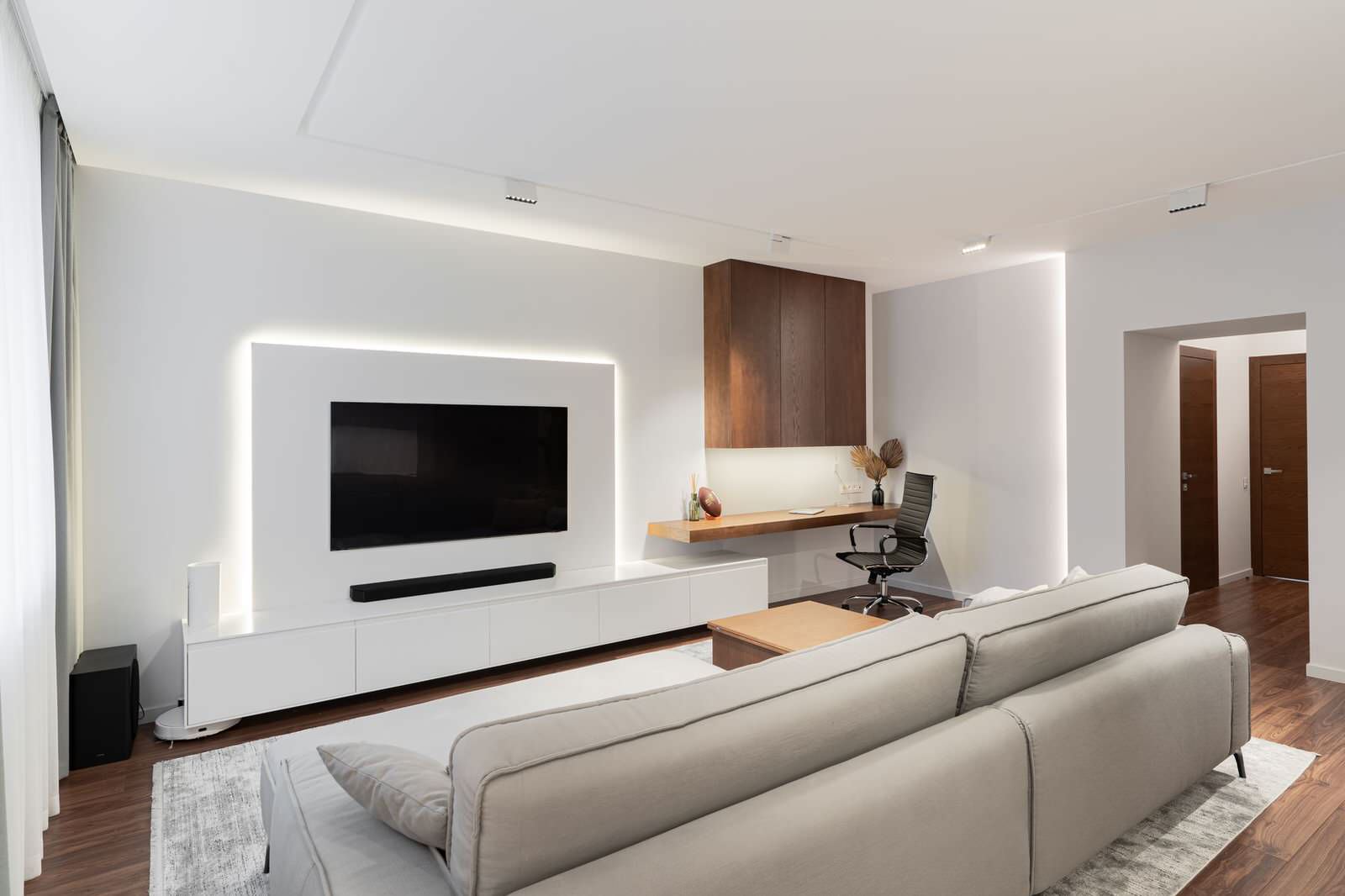 Гостиная в минимализме