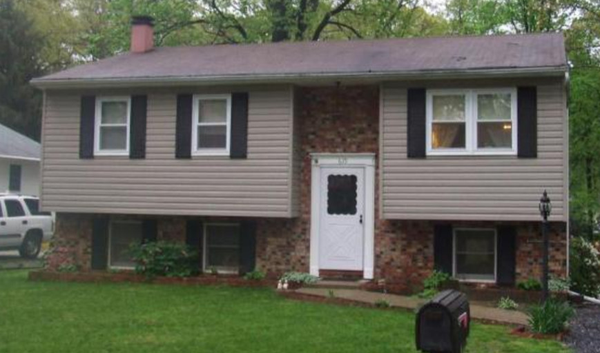 budget friendly update to split foyer exteriorideas?