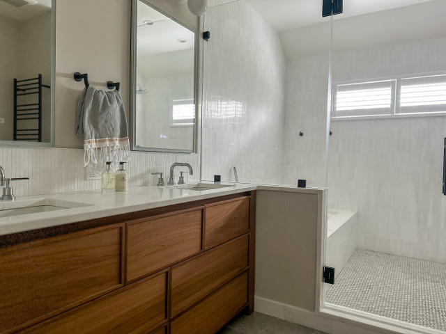 Westport CT modern-badezimmer