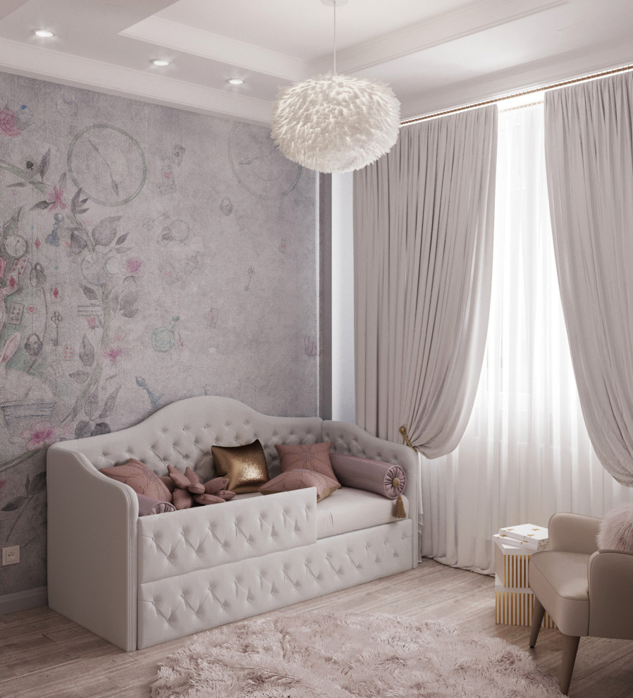 Визуализация детской спальни №2.