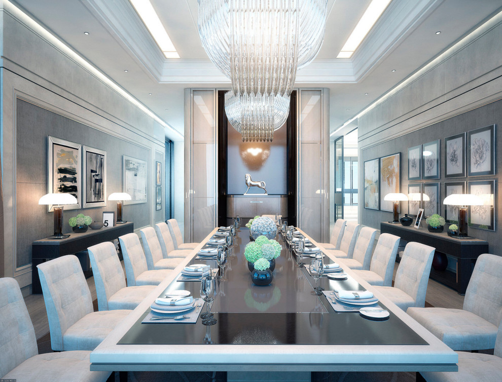 Интерьер частной виллы