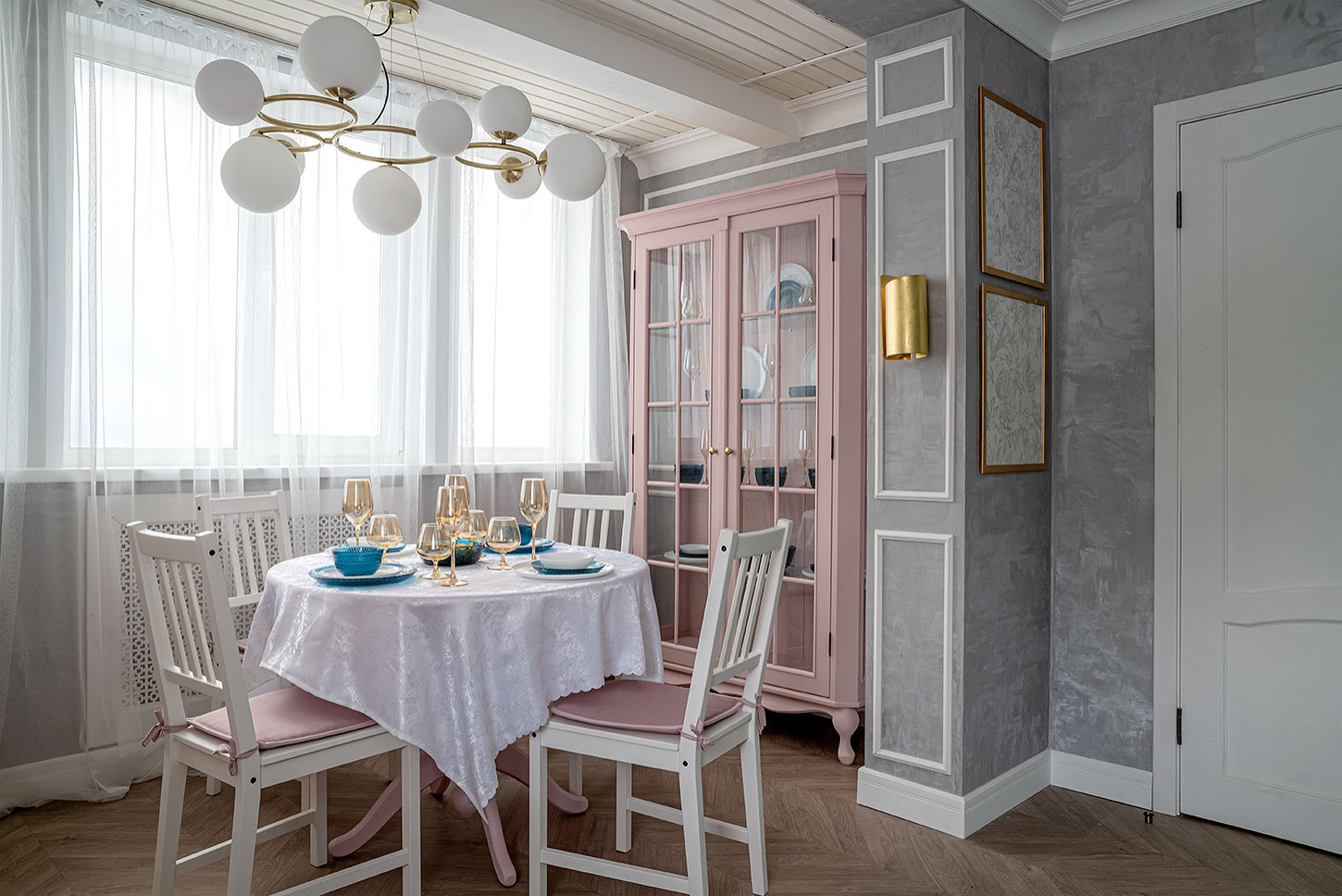 Кухня-столовая для программы "Фазенда"