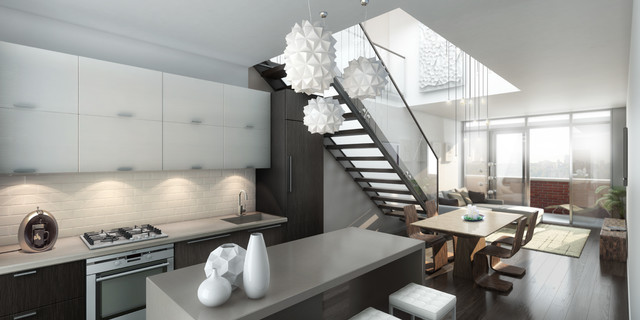 PERTH RESIDENCE modern-kitchen