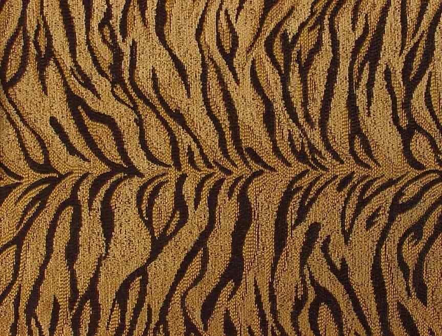 Tiger Faux Fur Upholstery Fabric