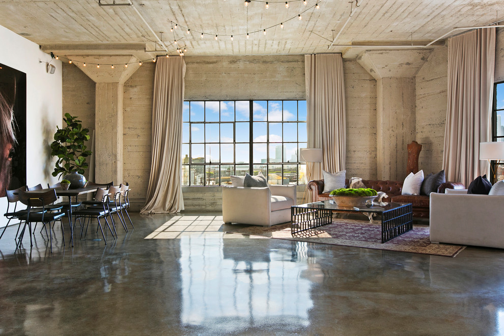 Inspiration for an industrial home in Los Angeles.