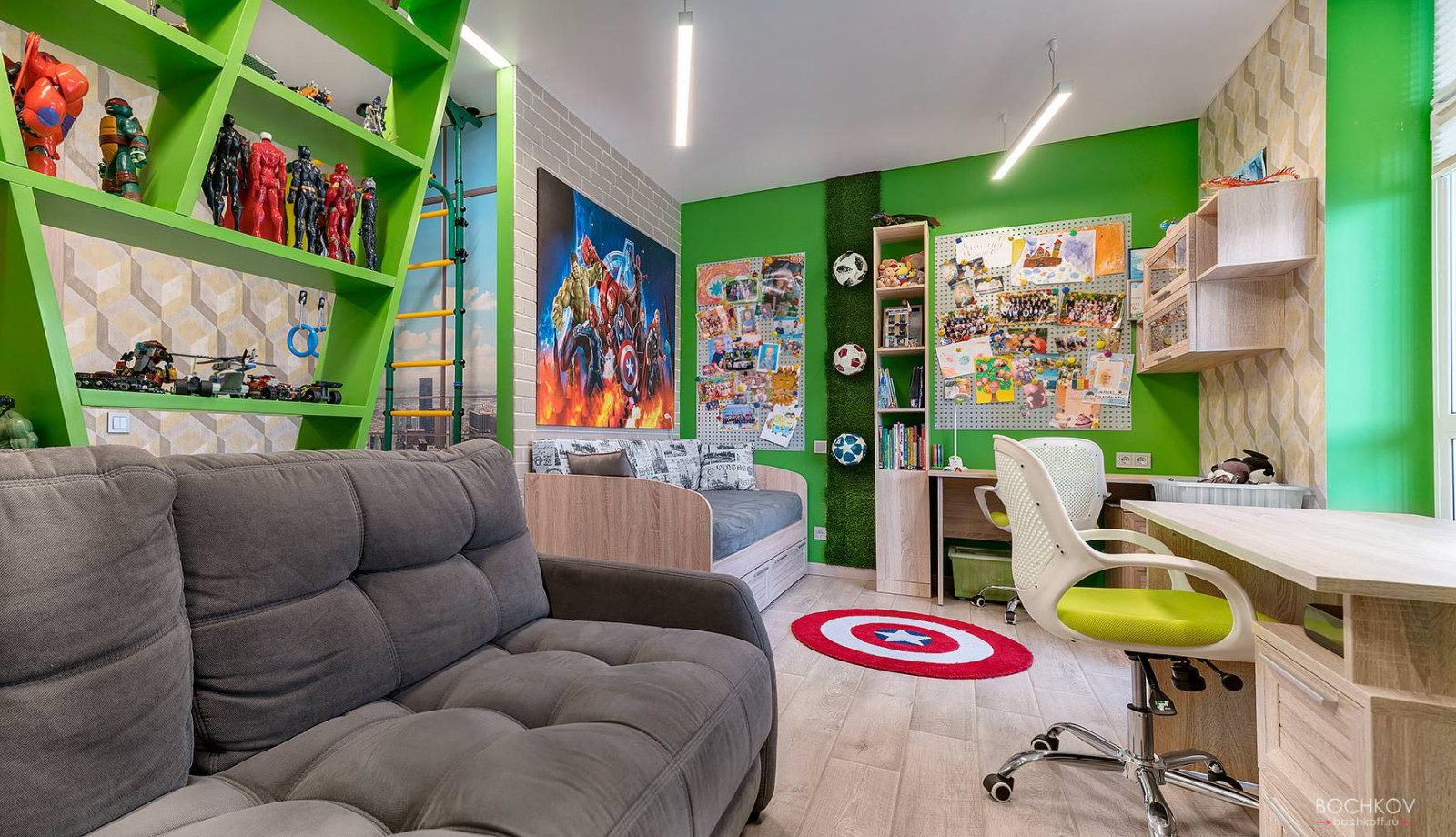 Лофт индиго