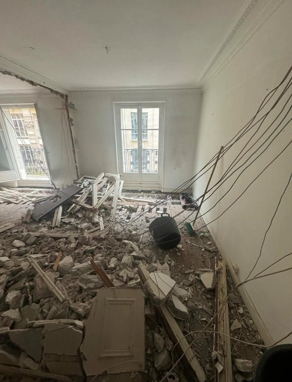 Projet Montorgueil -Rénovation complète de deux appartements - 145 m2