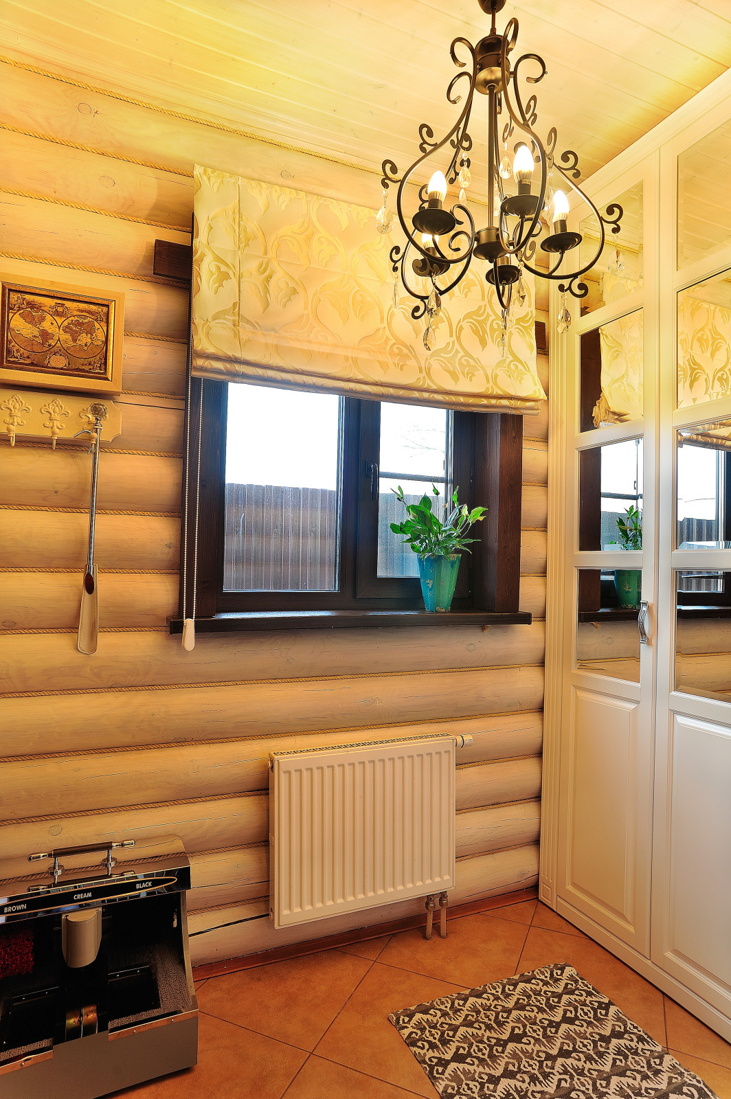 Бревенчатый дом для гостей