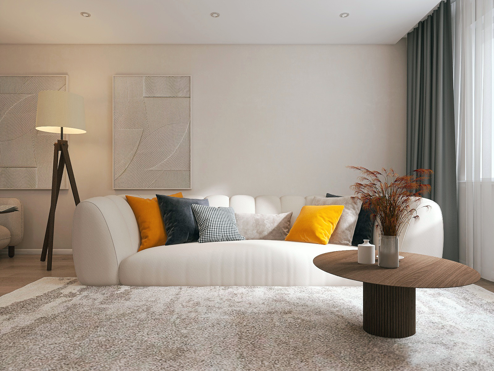 Трехкомнатная квартира 92 м2 ЖК «Ново-Патрушево»