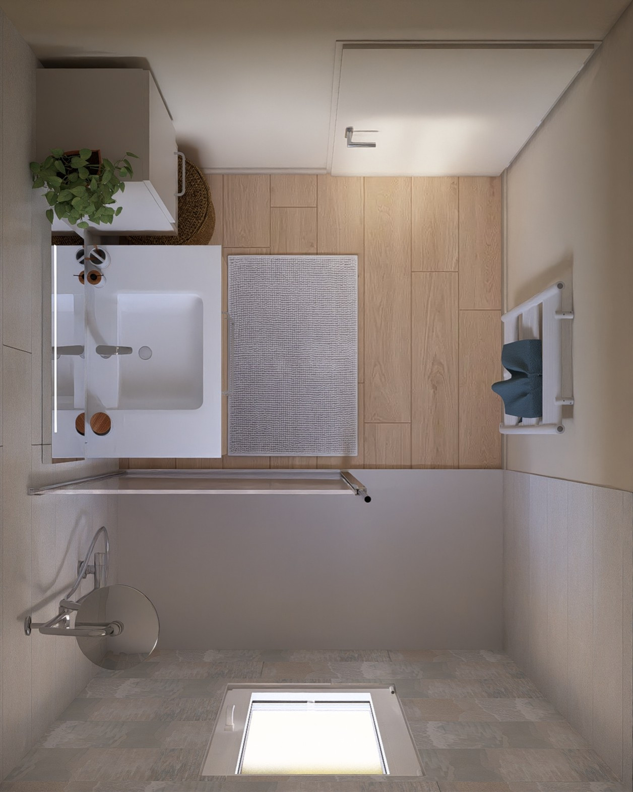 Salle d'eau 4m² - Bouguenais