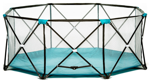 Regalo My Play, 8 Panel Portable Play Yard Teal