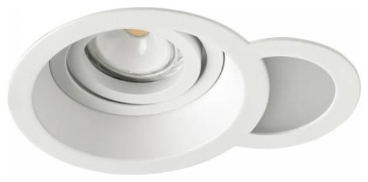 Snowman Recessed Ceiling Light, White, GU10