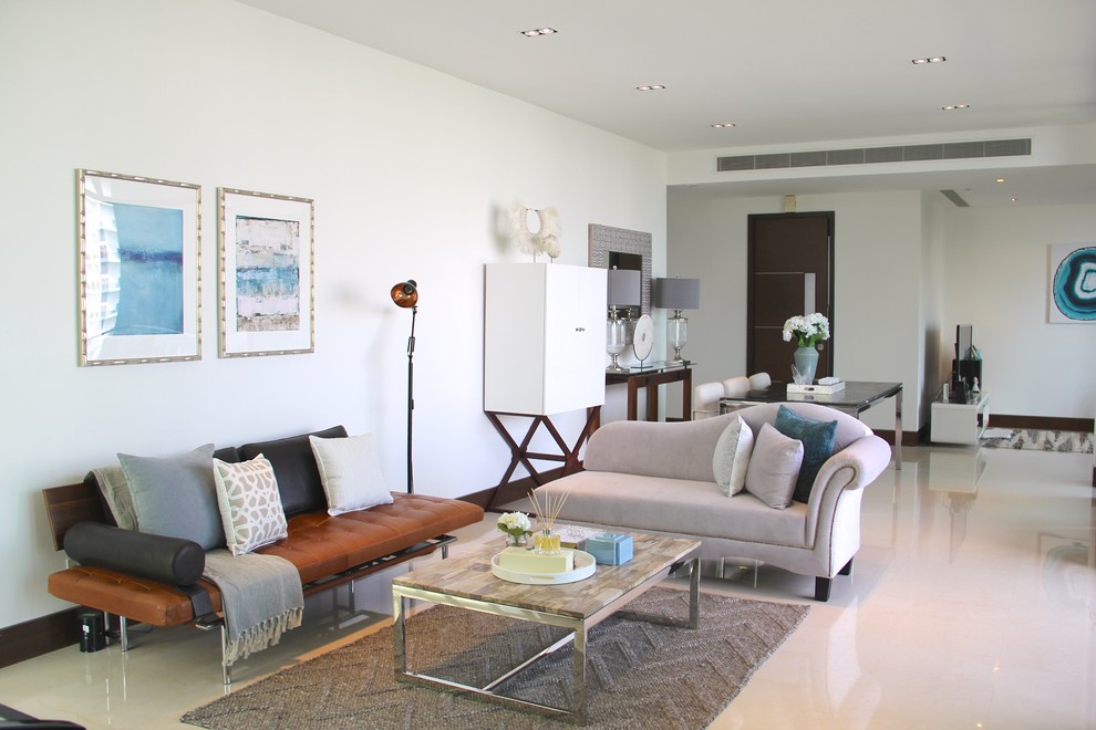 Design ideas for a living room in Singapore.
