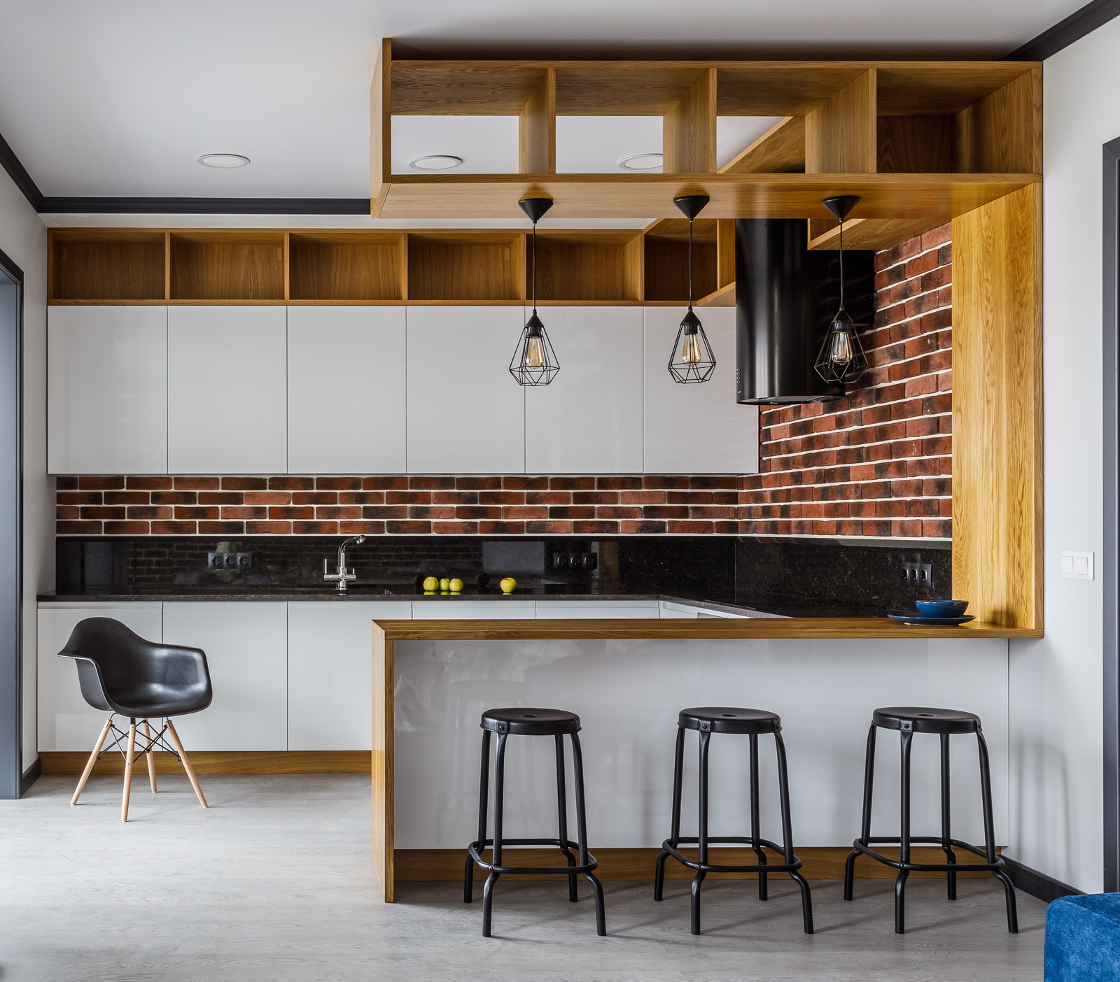 Кухонный гарнитур в стиле лофт