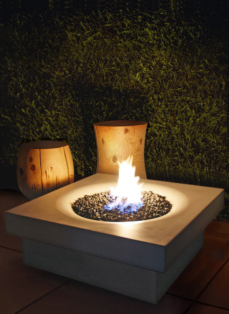 Elevated Halo Firepit Terrace Vancouver By Solus Decor Inc