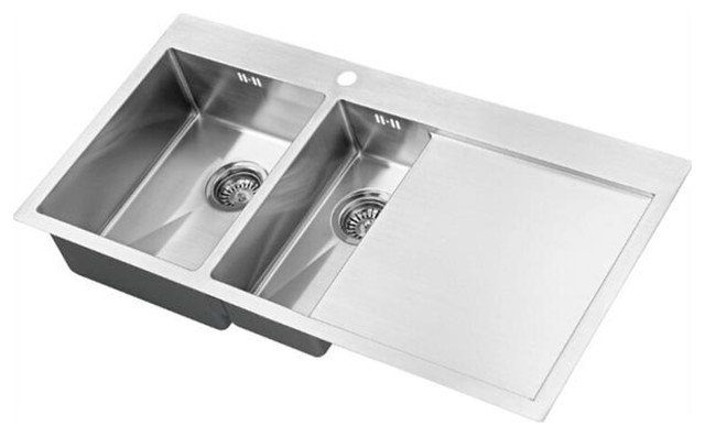 Zenduo Sink 6 I-F 15R Stainless Steel, Right