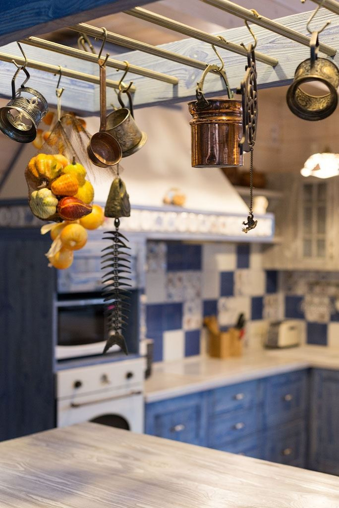 Проект деревянного дома из клееного бруса в стиле прованс